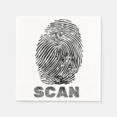 schaaldier servet (Voorkant)