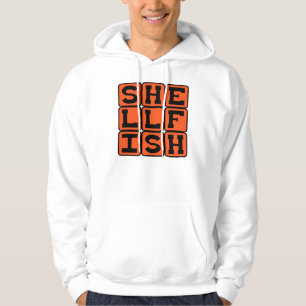 Schaaldieren, invertebraten met exoskelet hoodie
