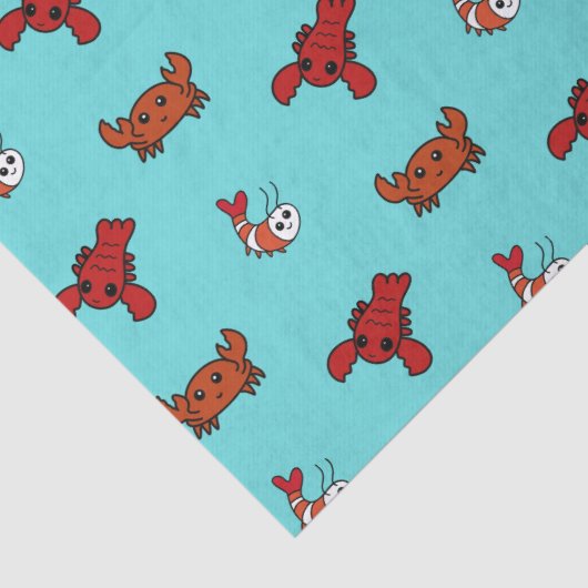 Schaaldieren Tissuepapier (Detail)