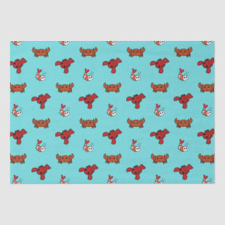 Schaaldieren Tissuepapier