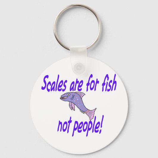 Schaaldieren zijn bestemd voor vissen sleutelhanger (Voorkant)