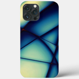 Schaalloze snijwonden, getogen, blauw tot "avocado Case-Mate iPhone case