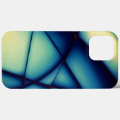 Schaalloze snijwonden, getogen, blauw tot "avocado Case-Mate iPhone case (Achterkant (horizontaal))
