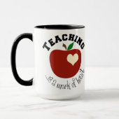 Schaalmachine, zwarte 15 oz Ringer Mok (Links)