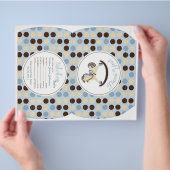 Schaalpaard Jongen Puff Doos Sjabloon A Flyer (Hand)