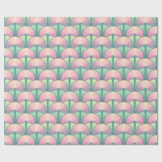 Schaalpatroon Cadeaupapier (Vlak)