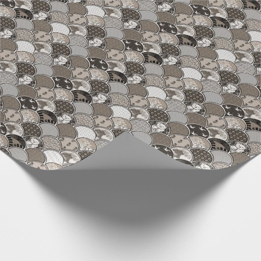 Schaalpatroon Cadeaupapier (Hoek)