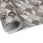 Schaalpatroon Cadeaupapier (Rol Hoek)