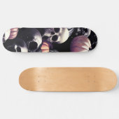 Schaalpatroon, demonisch, horror-halloween-stijl persoonlijk skateboard (Horizontaal)