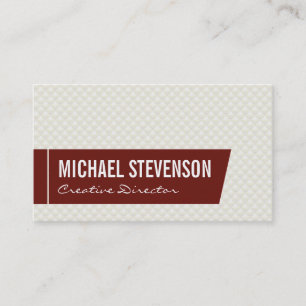 Schaalpatroon Visitekaartje