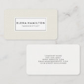 Schaalpatroon Visitekaartje (Voorkant / Achterkant)