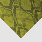 Schaalschilfers van de schildklier, geel en zwart tissuepapier (Detail)