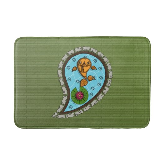 Schaalt de Goldfish Bath Mat (Voorkant)