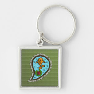 Schaalt de Goldfish Sleutelhanger