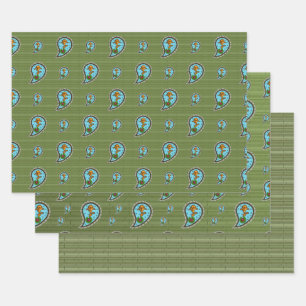 Schaalt de Goldfish Wrapping Paper Set