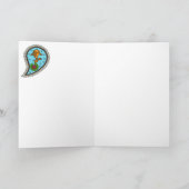 Schaalt het Goldfish-Wenskaart Kaart (Binnen)