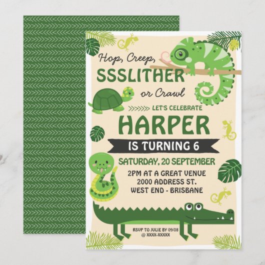 Schaaltjes en nagels Herhalingsdag Kaart (Voorkant / Achterkant)