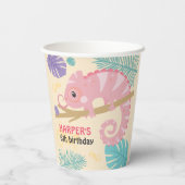 Schaaltjes en spijkerbroeken papieren bekers (Achterkant)