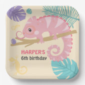 Schaaltjes en spijkerbroeken papieren bordje (Voorkant)