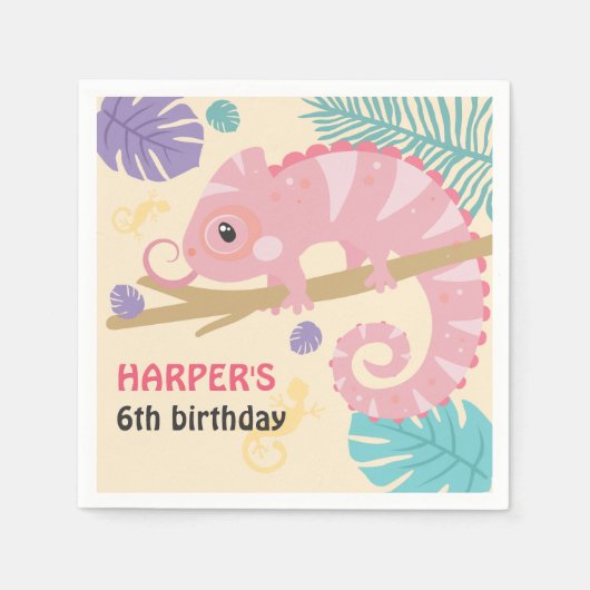 Schaaltjes en spijkerbroeken servet (Voorkant)