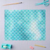 Schaaltjes voor vissen op Aqua Deocupage Tissuepapier (Craft)