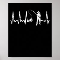 Schaalvisser met hartslag puls ECG gift