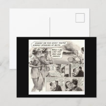 Schaam je voor Dick! retro advertentie