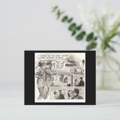 Schaam je voor Dick! retro advertentie Briefkaart (Staand voorkant)