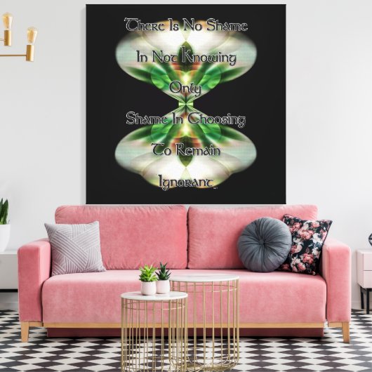 Schaambeeld- en ongebruikcanvas afdrukken (Insitu (Woonkamer))