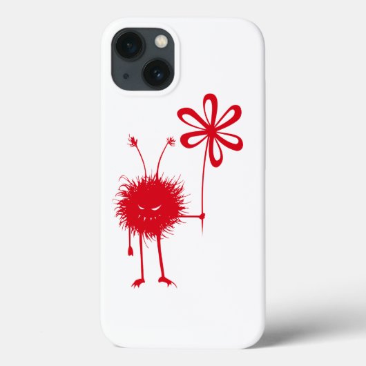 Schaammonster in rood - Kreukstommel Case-Mate iPhone Case (Achterkant)