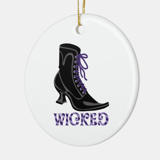 schaamschop keramisch ornament (Links)