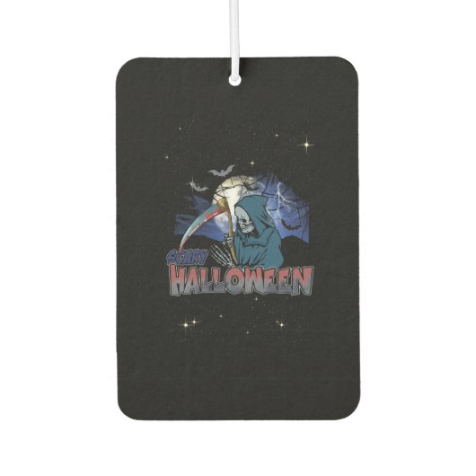 Schaamskelet in de Scary Dark Night Halloween Luchtverfrisser (Voorkant)