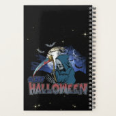 Schaamskelet in de Scary Dark Night Halloween Planner (Achterkant)