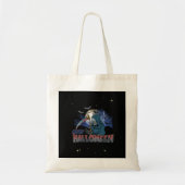 Schaamskelet in de Scary Dark Night Halloween Tote Bag (Voorkant)