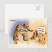 Schaamte Briefkaart (Voorkant / Achterkant)