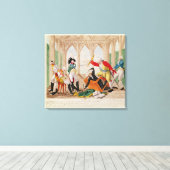 Schaamte en spijt, een Tragi-Comic Play" Canvas Afdruk (Insitu (Houten vloer))