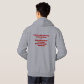 schaamte hoodie (Achterkant volledig)