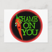 Schaamte op je Pepper Spray Briefkaart (Voorkant)