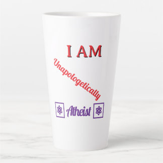 Schaamteloos Atheïstisch T-Shirt Latte Mok