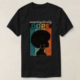 Schaamteloos Geweldige Afro Retro T-shirt