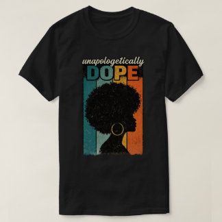 Schaamteloos Geweldige Afro Retro T-shirt