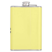 Schaamteloos lekker zwart meisje afro heupfles (Achterkant)