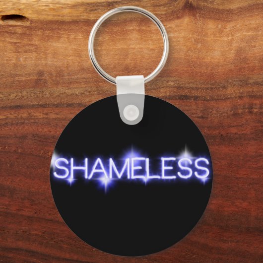 schaamteloos sleutelhanger (Voorkant)