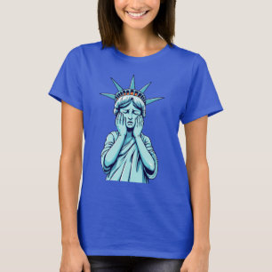 Schaamteloos triest vrijheidsbeeld t-shirt