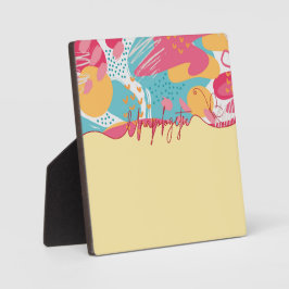 Schaamteloze Krachtige Vrouwelijke Uitspraak Fotoplaat