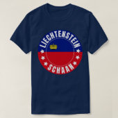 Schaan Liechtenstein T-shirt (Design voorkant)