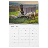 Schaap 2027 kalender (Mar 2027)