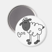 Schaap Baa Magneet (Voorkant / Achterkant)