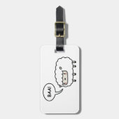 Schaap! Bagagelabel (Voorkant verticaal)