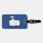 Schaap Bagagelabel (Voorkant horizontaal)